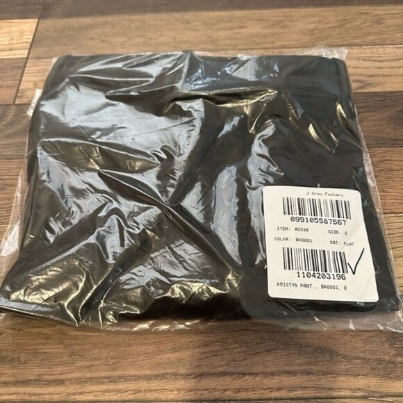 Jcrew factory Wide leg cropped Kristyn pant AC039 Size 0 - Picture 2 of 2